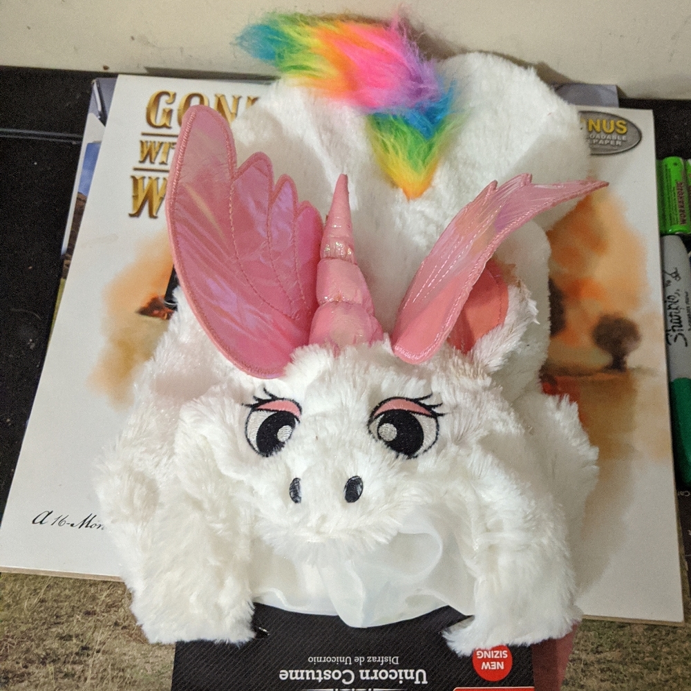 WAY TO CELEBRATE! Halloween Dog Cat Pet Costume: Unicorn, Size Small